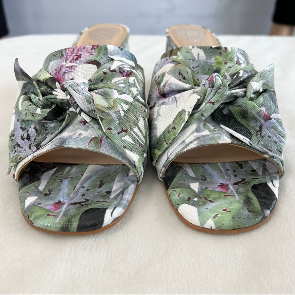 Vince Camuto Sharrey Printed Block Heel Slide San… - image 4